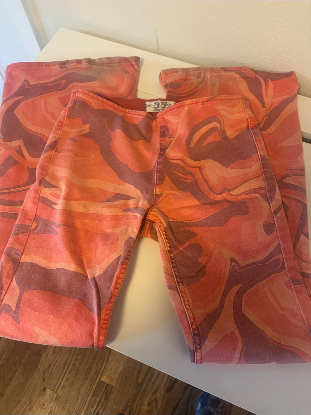 Free People Penny pull on swirl print 27